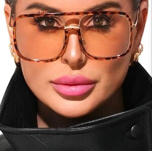 Tortoise Shell Oversized Sunglasses